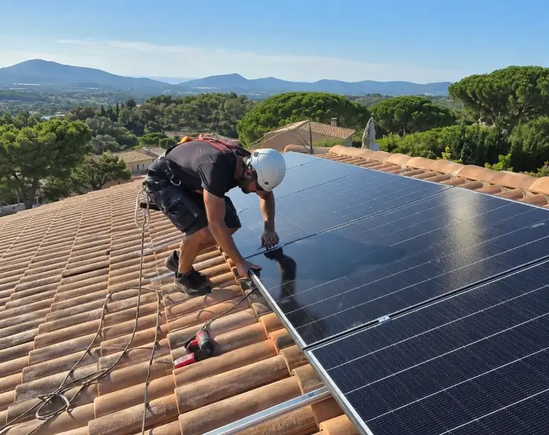 Installateur panneaux solaires Doumy — pose photovoltaïque sur toiture
