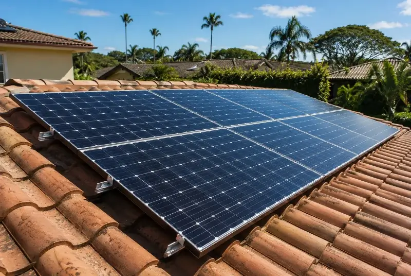 Installation de panneaux solaires à Doumy