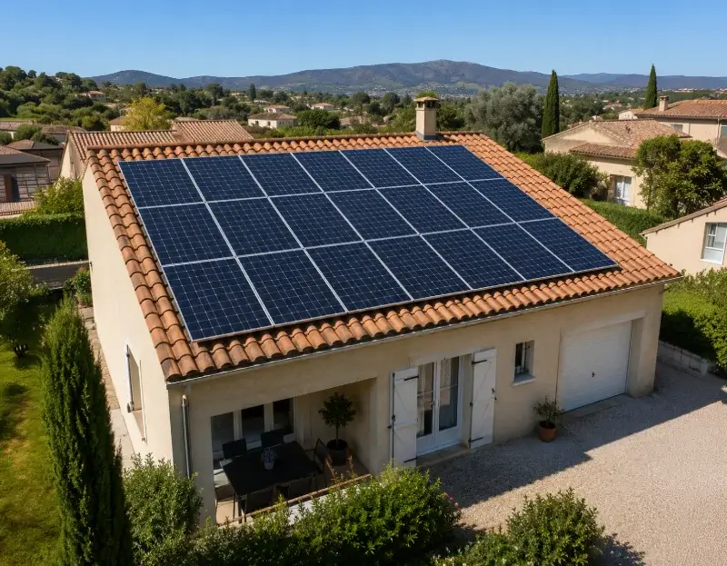 Prime à l'autoconsommation panneaux solaires Doumy — aide financière de l'État
